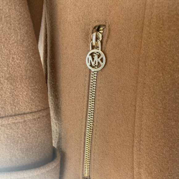Michael Kors Camel Colored Wool Coat - Picture 4 of 7